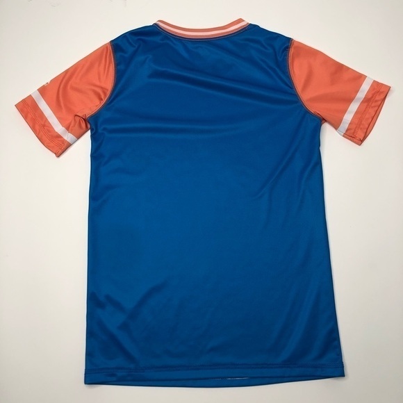 MIAMI Marlins Youth Baseball Team Jersey Blue & Orange Baseball Team T-Shirt Top - Picture 4 of 13